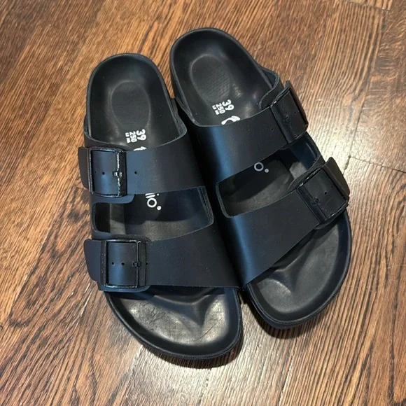 Birkenstock Papillio Arizona platform exquisite leather 39 medium/narrow 8.5 - Picture 3 of 10